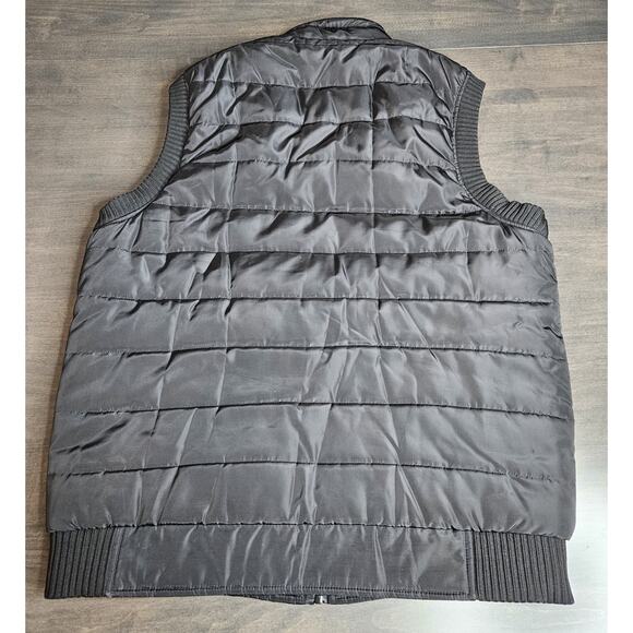 Cool Choice Men's Sz Large Black Puffer Vest Full Zip Activwear Classic Outdoors - Picture 2 of 9